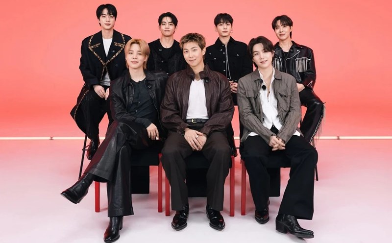 Bts Rama2 Nhóm nhạc BTS. Ảnh: Lotte.