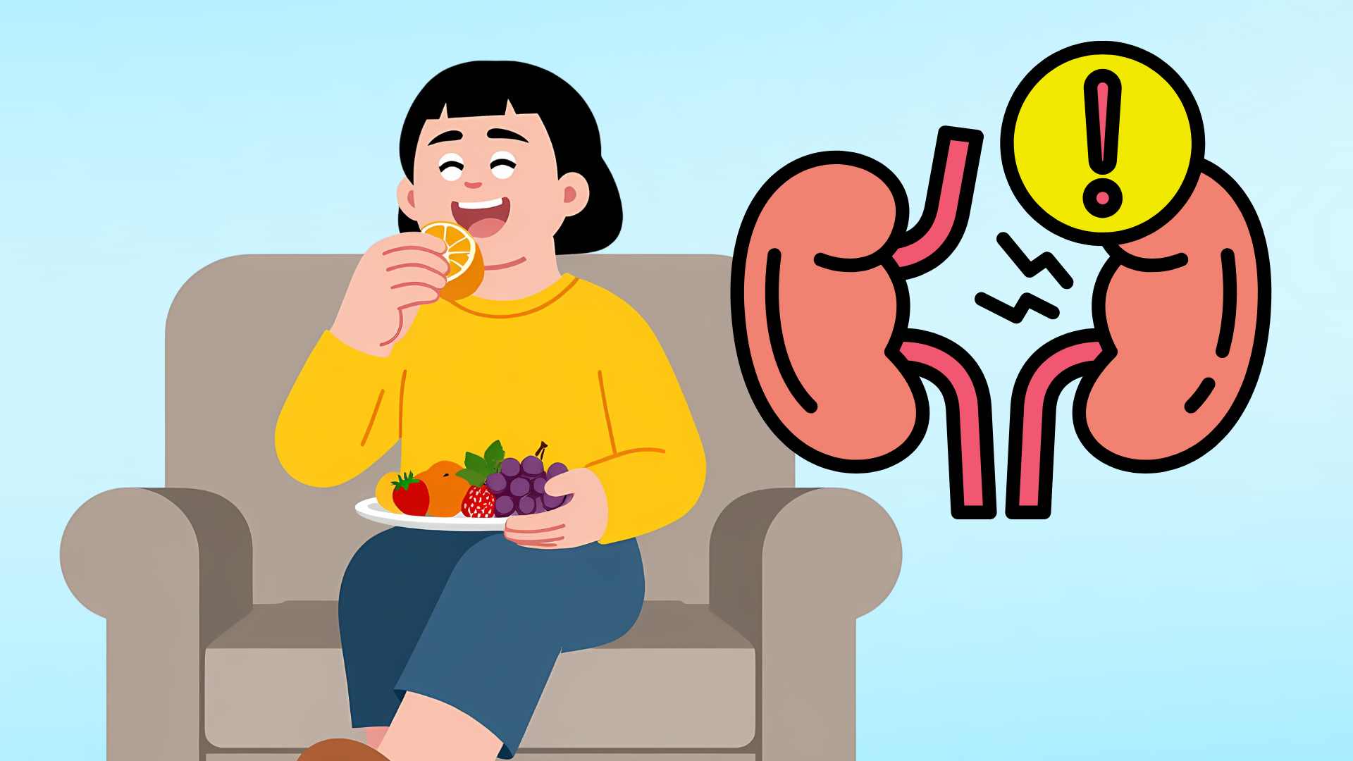 Mistakes when eating fruit can be harmful to your kidneys