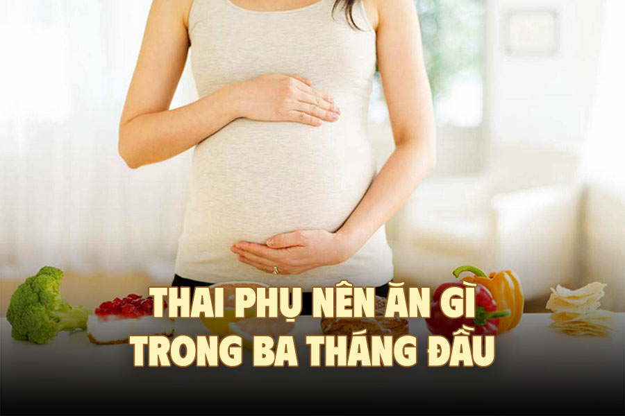 What should pregnant women eat in the first three months