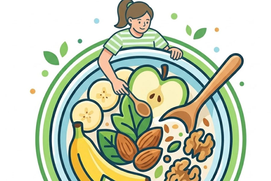 How to supplement nutrition if you frequently skip meals. Graphics: Thien Nhan