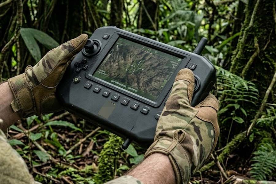 The new UAV of the US military flew 30km, operated continuously for more than 1 hour and was only assembled in one night. Graphics: Cat Tien