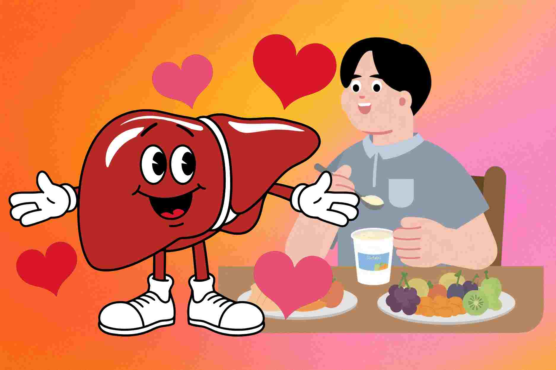 Change your snacking habits with good for the liver dishes