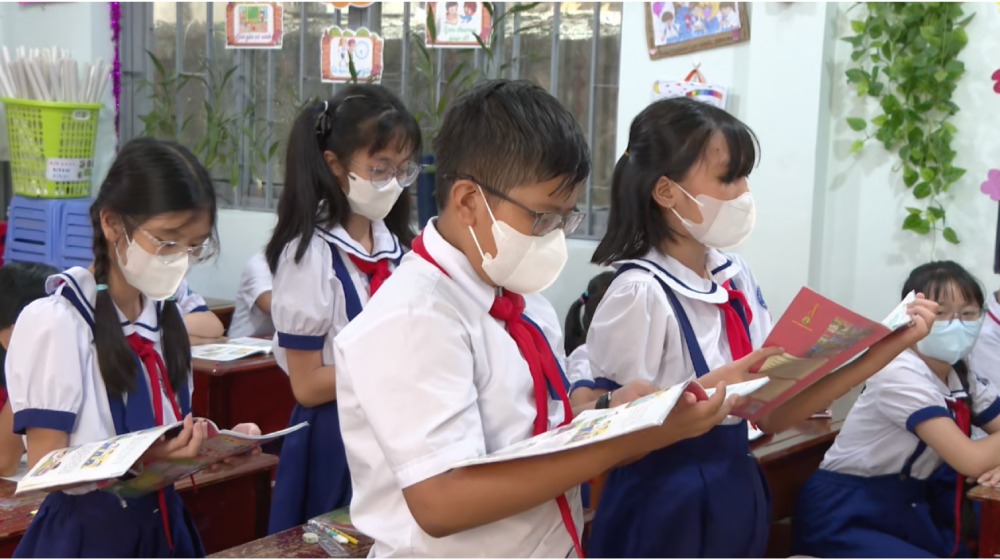 Các trường học chủ động tăng cường biện pháp phòng, chống dịch bệnh. Ảnh: Nam Phương