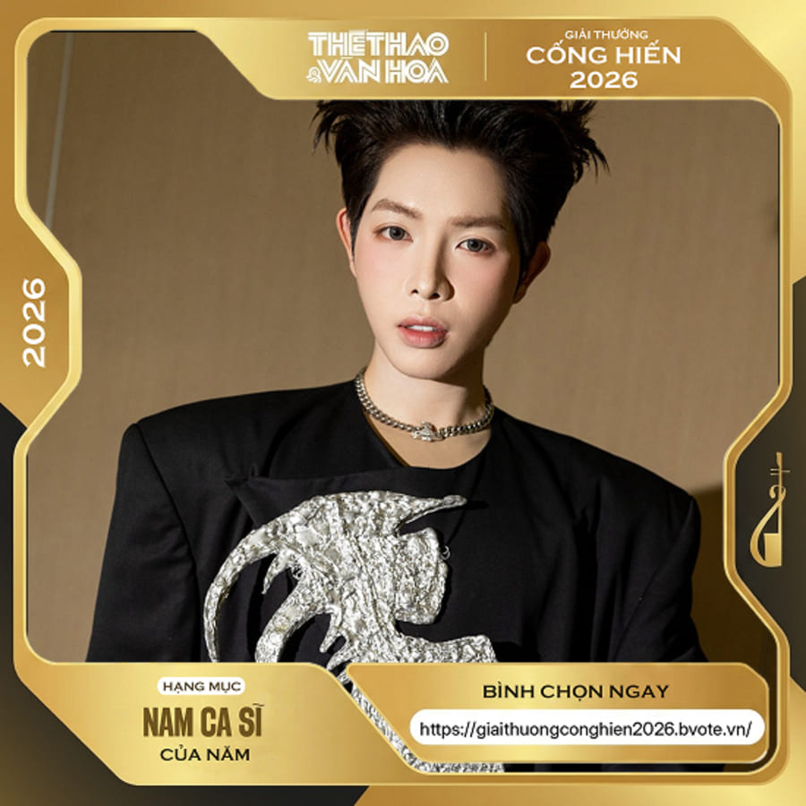 Ca sĩ Đức Phúc được đề cử