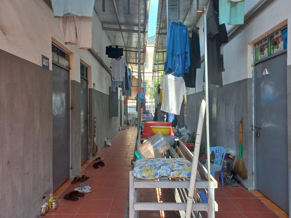 A worker dormitory in Thang Long Industrial Park (Dong Anh commune, Hanoi City). Photo: Luong Hanh