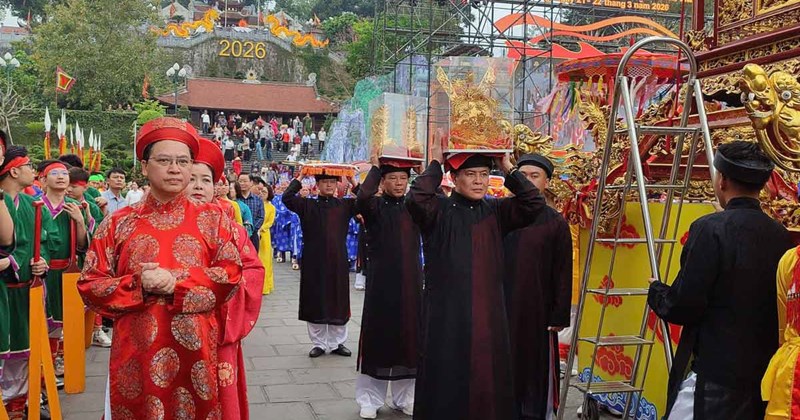 Lễ hội Đền Cửa Ông 2026: Rước bộ và diễu hành trên biển quy mô lớn