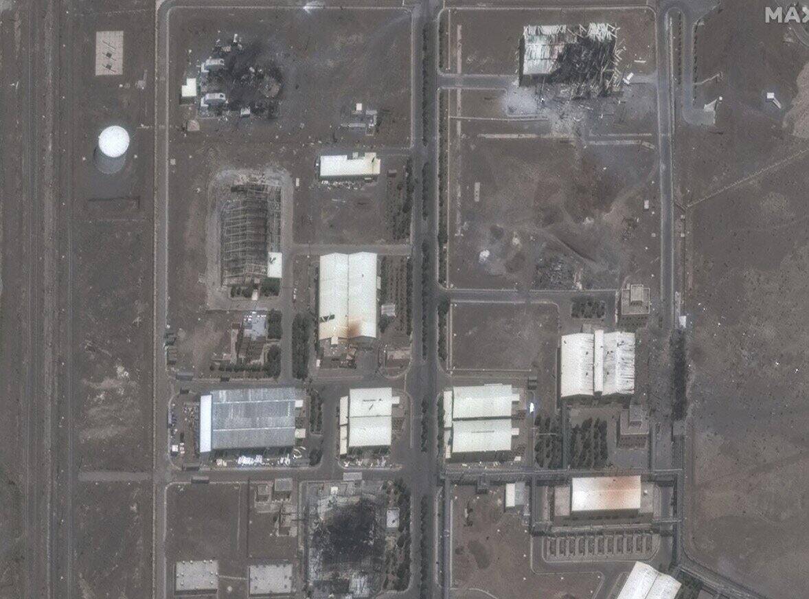 Iran's Natanz nuclear facility has been the target of attacks many times. Photo: Maxar Technologies