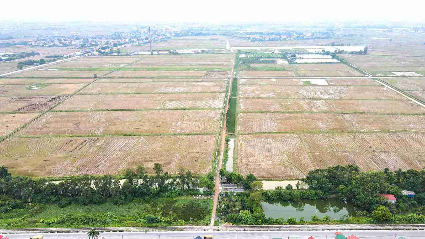 Lao Cai - Hanoi - Hai Phong railway project arranges 4 resettlement areas in Hung Yen. Photo: Ha Nam
