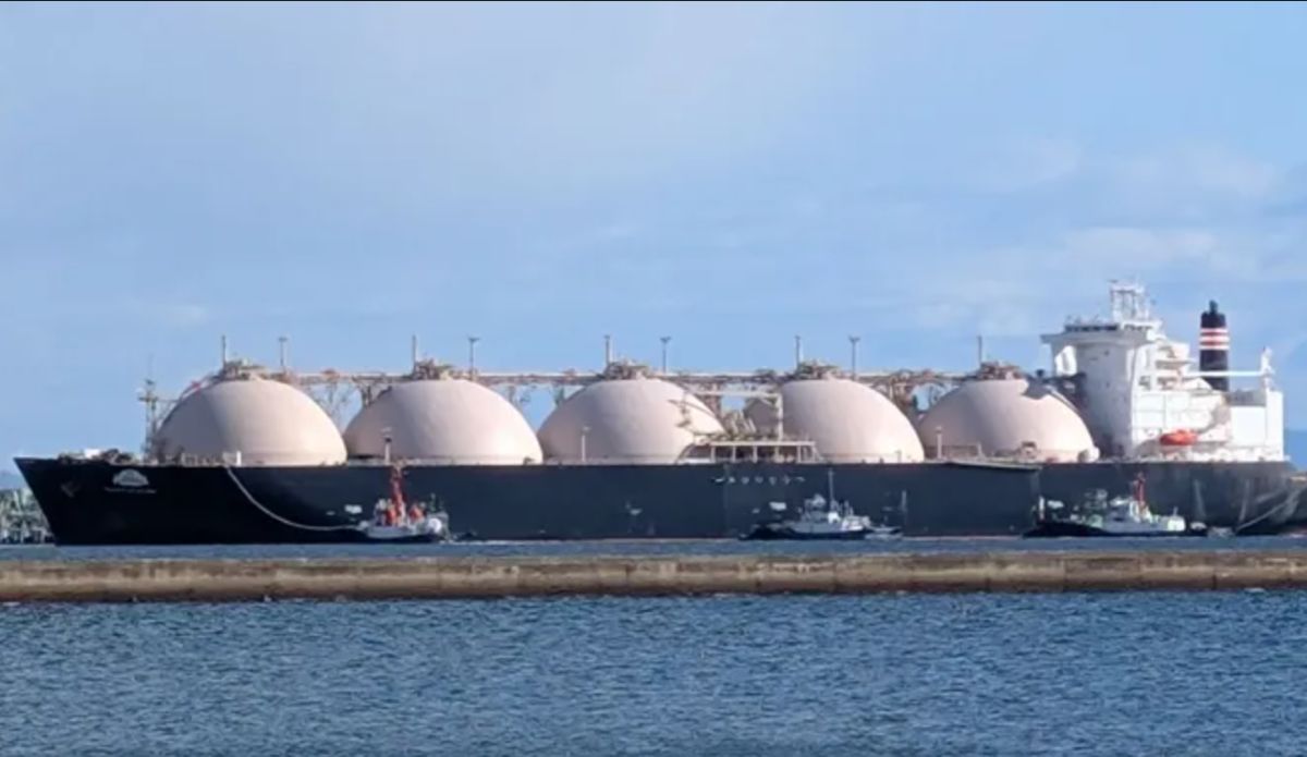 LNG tanker Jamal on February 9, 2025. Photo: Marine Traffic