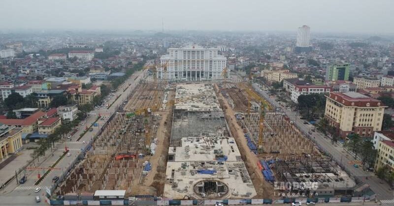 Thái Nguyên: Dự án phố đi bộ gần 900 tỷ đồng đang triển khai