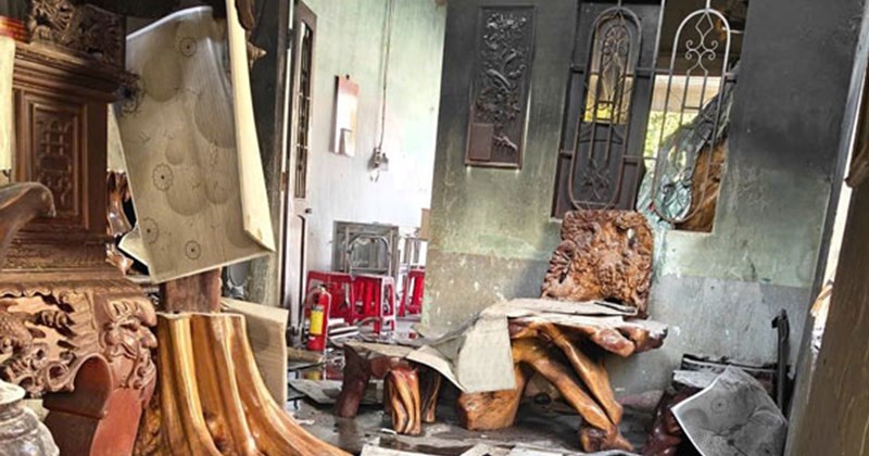 Hỏa hoạn tại Chu Se, 2 trẻ nhỏ thiệt mạng