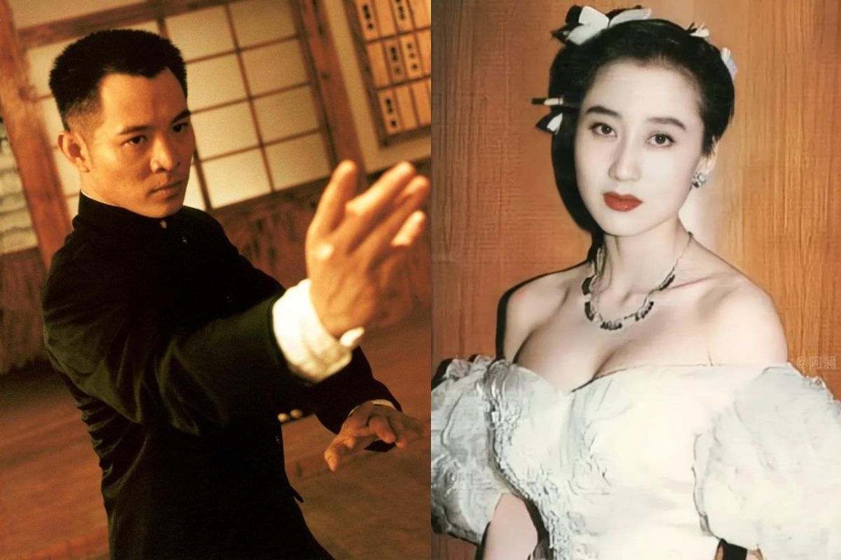 Jet Li and his wife Li Zhi. Photo: Xinhua