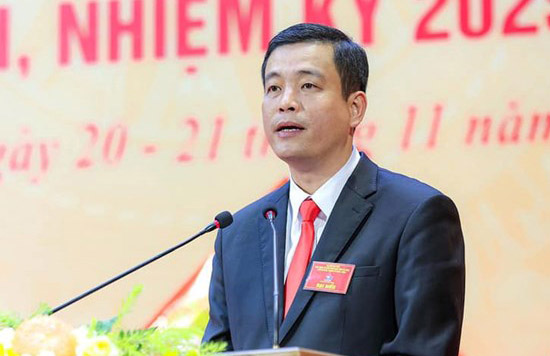 Mr. Nguyen Thanh Dong - Chairman of the Ha Tinh Provincial Fatherland Front Committee elected as a National Assembly Deputy of the 16th term. Photo: Tran Tuan