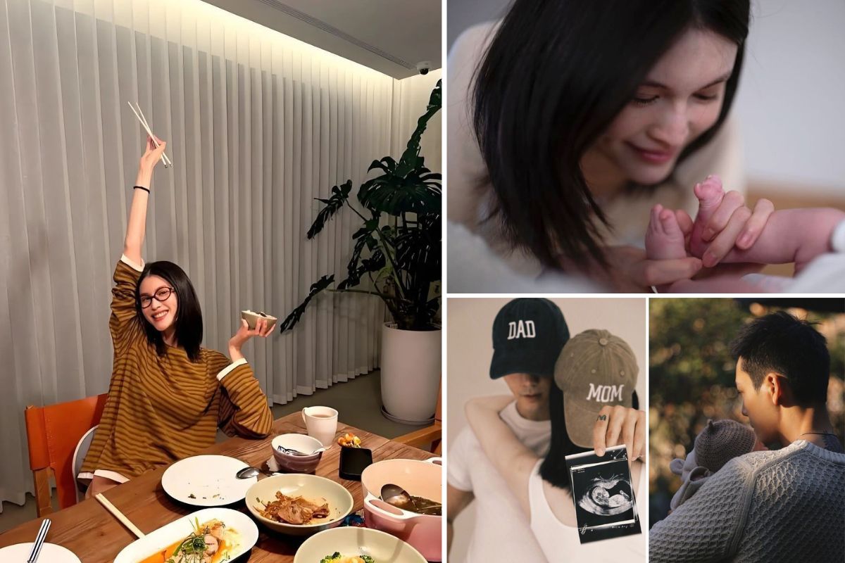 Hà Tuệ chia sẻ về cuộc sống sau khi trở thành mẹ. Ảnh: Xinhua