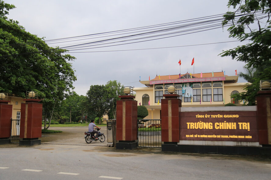 Tuyen Quang Provincial Political School. Photo: Tuyen Quang Provincial Electronic Information Portal.