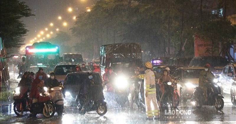 Bắc Bộ: Mưa lớn trên 50mm, đề phòng ngập úng