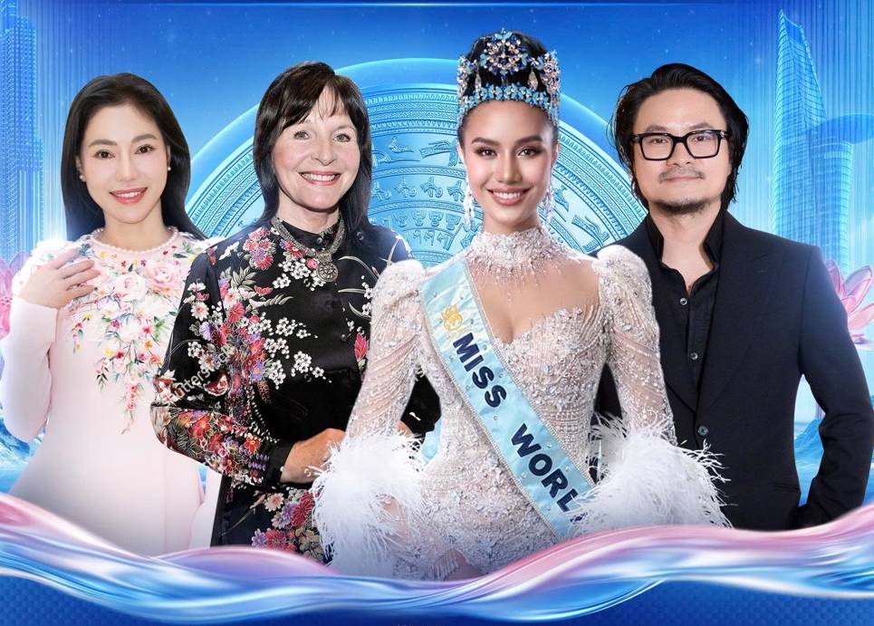 현 미스 월드 오팔 수차타가 곧 베트남에 도착합니다. 사진: 센방.