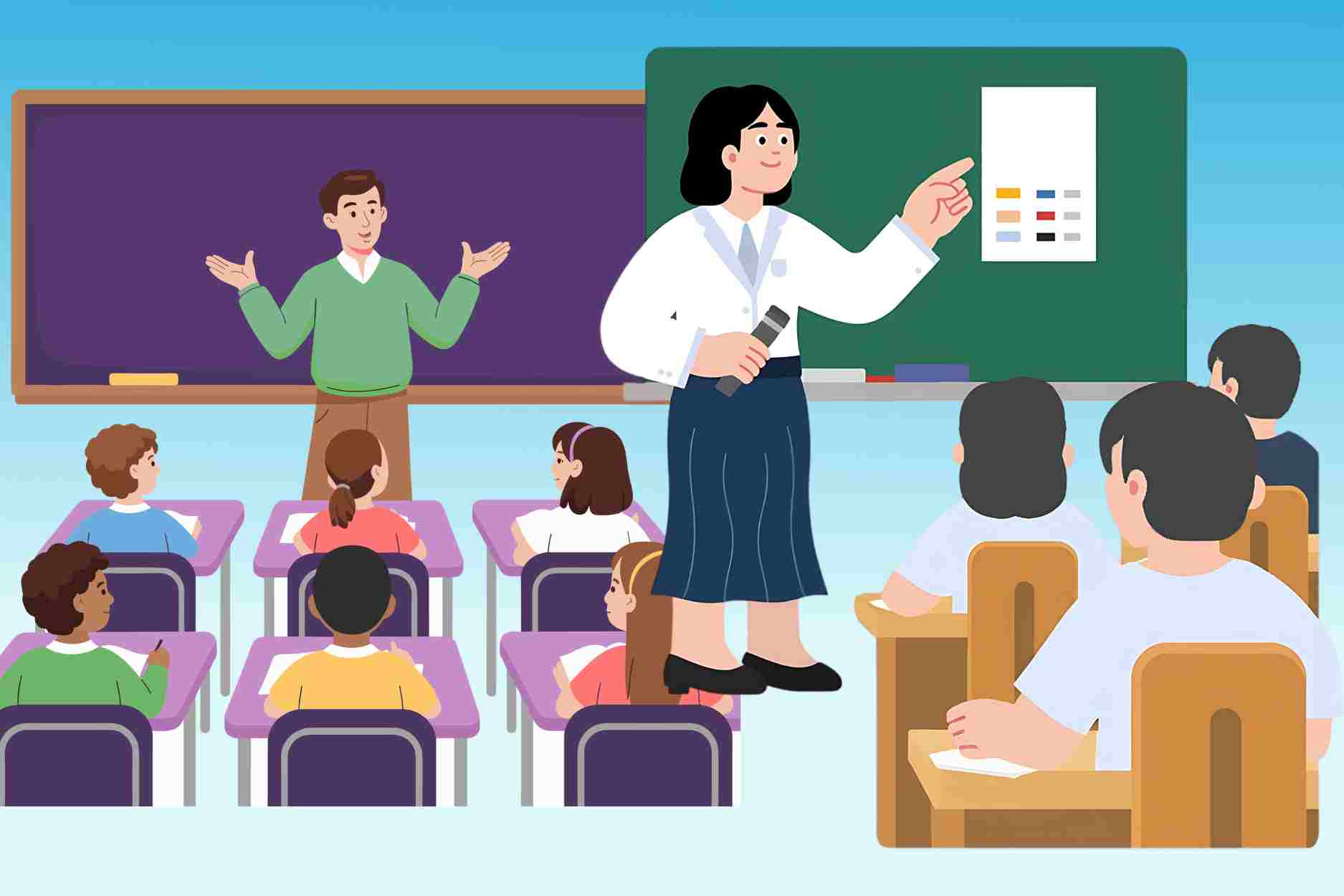 상설 교육 기관의 교장, 부교장 직책을 맡은 교사의 수업 시간 기준