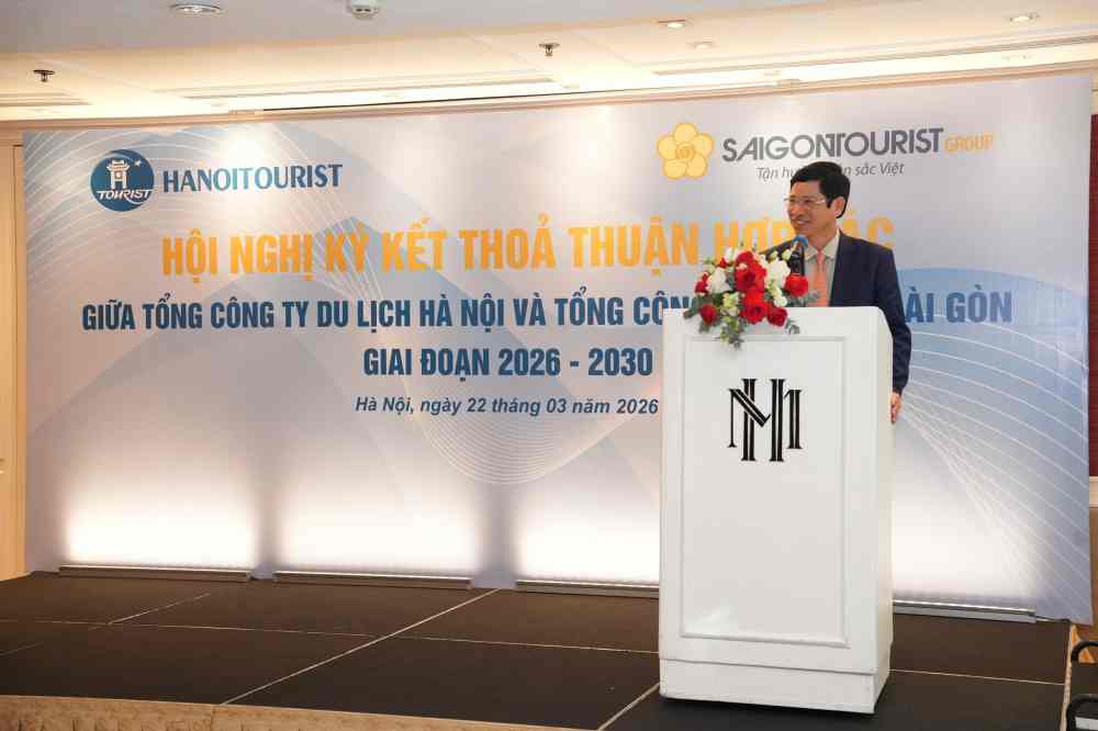 Thứ trưởng Bộ Văn hóa, Thể thao và Du lịch Hồ An Phong phát biểu tại sự kiện. Ảnh: BTC