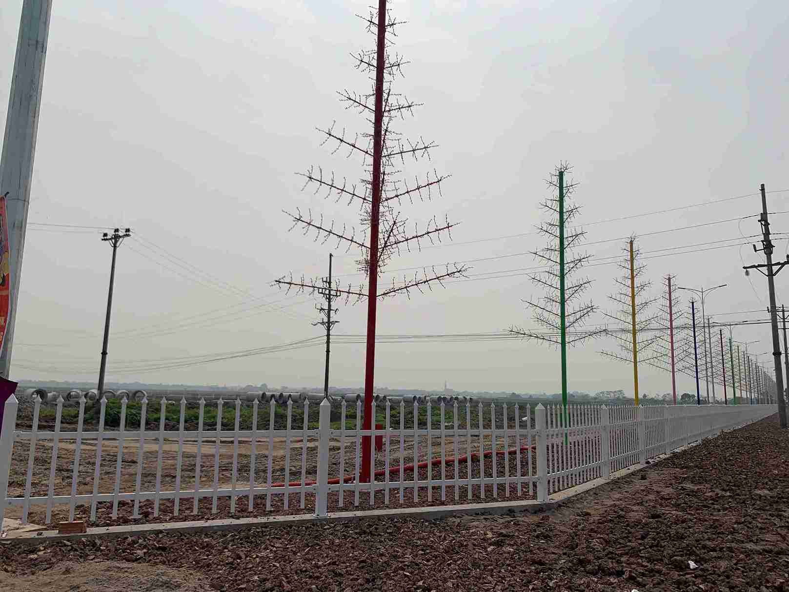 Duc Hiep Industrial Cluster project expects to create motivation for industrial development in the locality. Photo: Ha Vi