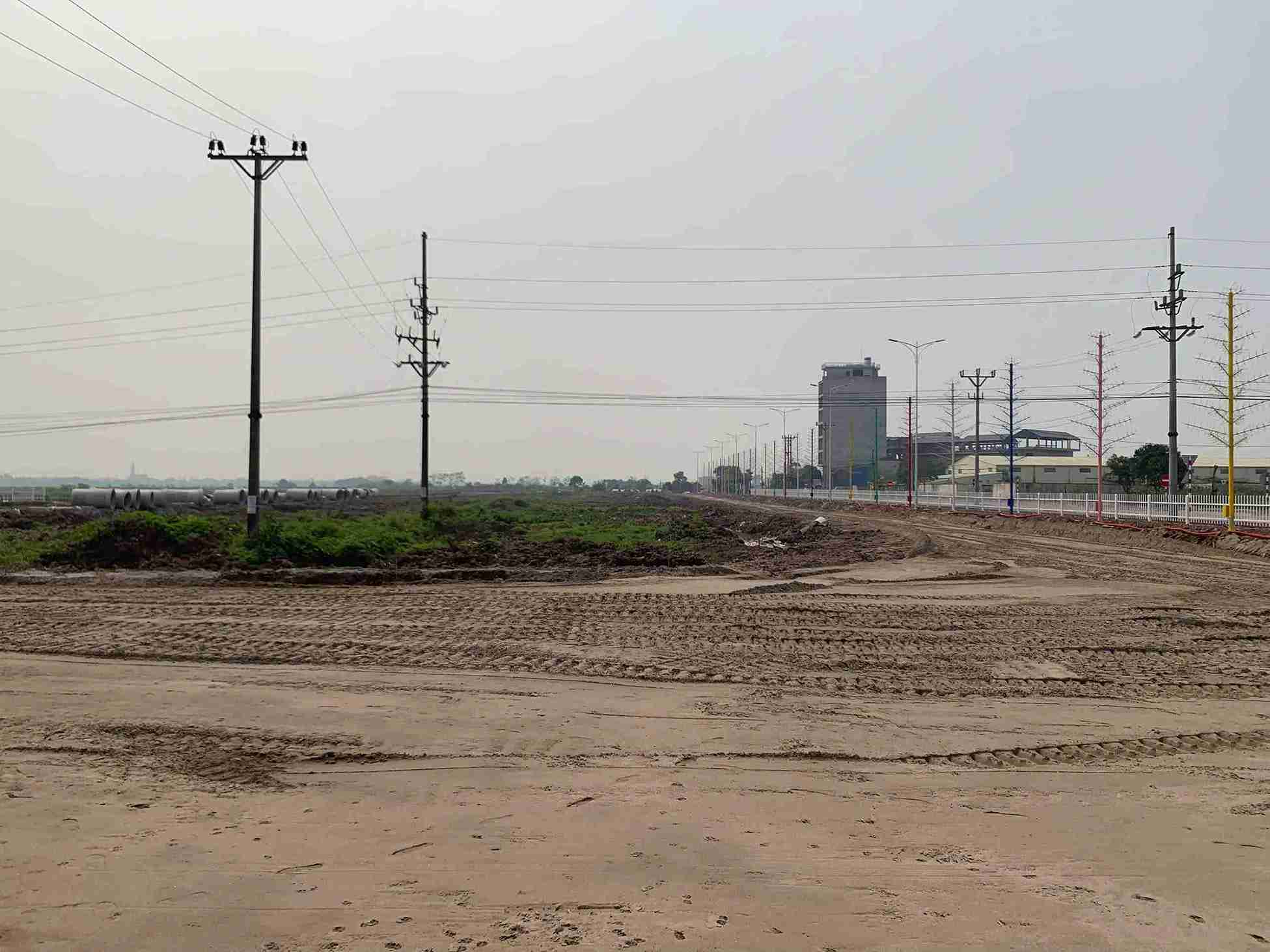 Giai đoạn 1 của CCN Đức Hiệp đã cơ bản hoàn thành giải phóng mặt bằng.