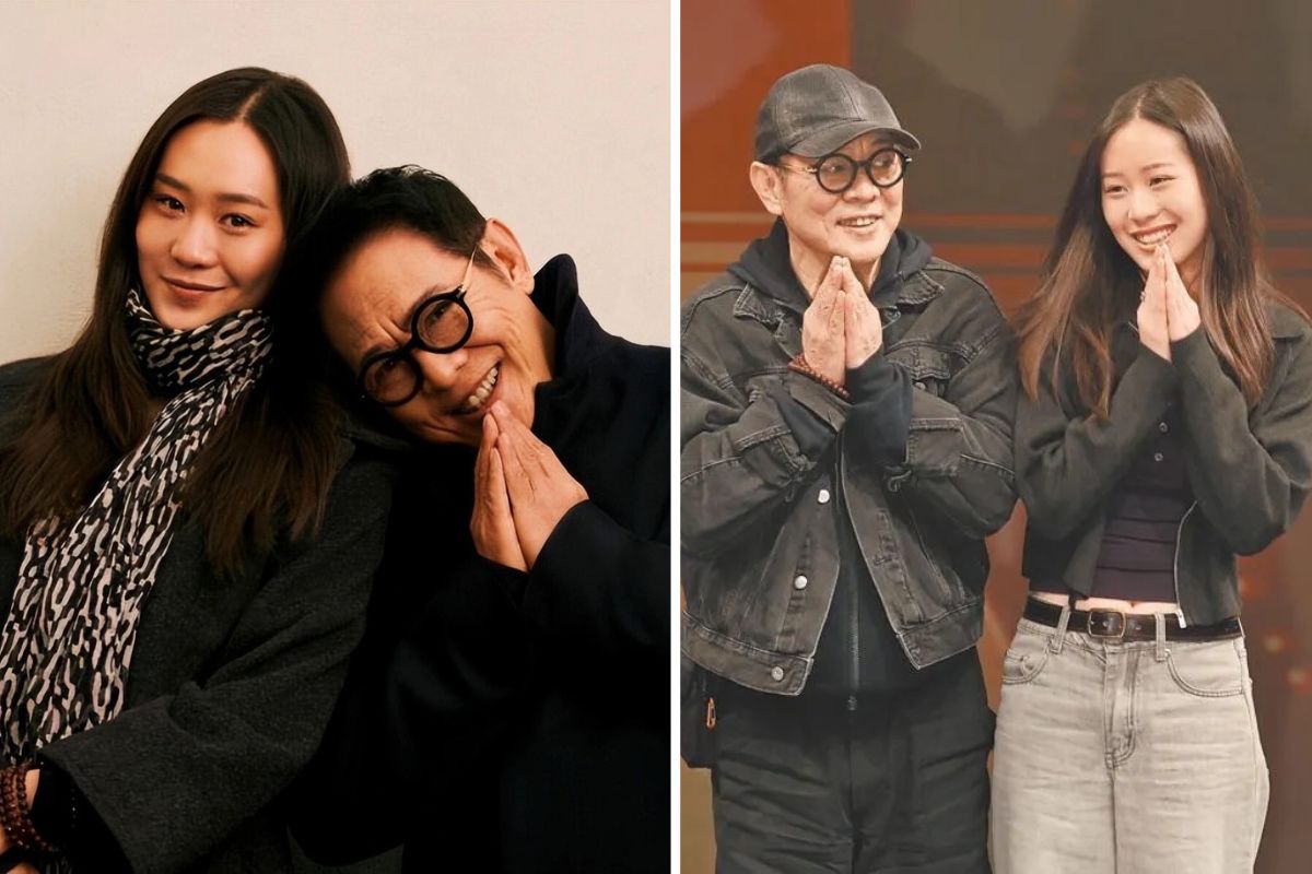 Lý Liên Kiệt đồng hành cùng con gái út Jada trong nhiều năm điều trị trầm cảm. Ảnh: Xinhua