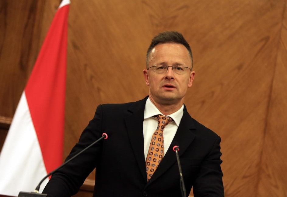 Ngoại trưởng Hungary Peter Szijjarto. Ảnh: Xinhua
