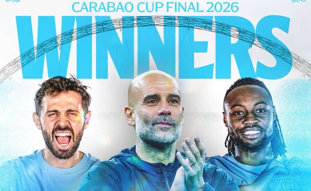 Man City has their first title in the 2025-2026 season. Photo: Carabao Cup
