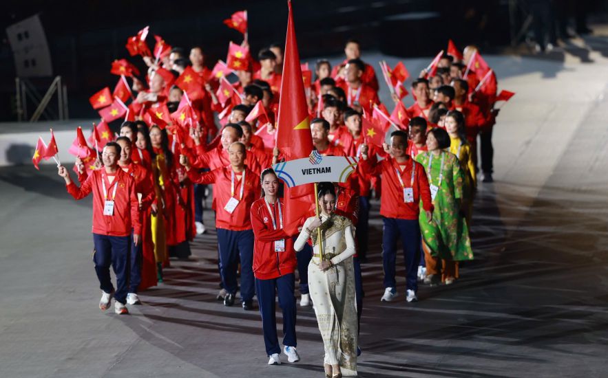 El deporte vietnamita se está desarrollando fuertemente y se encuentra en el grupo líder en el Sudeste Asiático. Foto: Đức Đồng