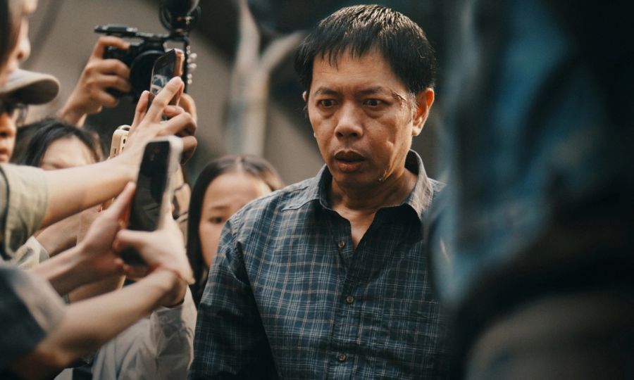 タイ・ホアが映画「英雄」に出演。写真:映画クルー