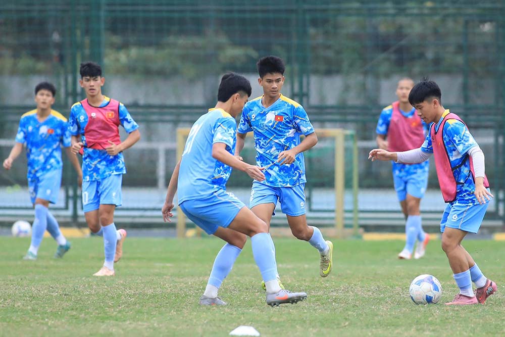 U19 Vietnam strengthens forces to prepare for the 2027 AFC U20 Asian Cup qualifiers. Photo: VFF