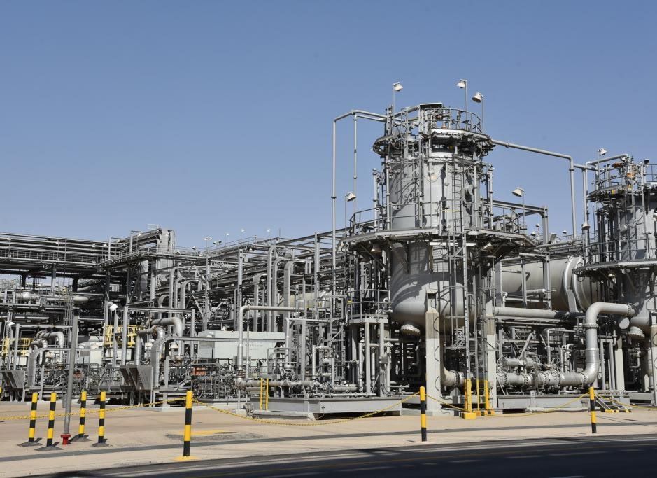 Oil pipeline system of Saudi Arabian Oil Corporation Aramco. Photo: Xinhua