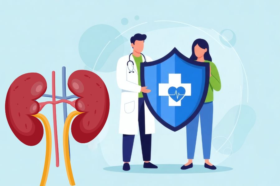 Long-term healthy kidneys thanks to maintaining simple daily habits