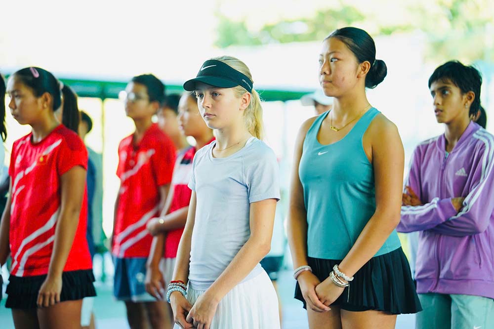 Chuỗi sự kiện quy tụ nhiều vận động viên quần vợt nước ngoài tiềm năng. Ảnh: VTF