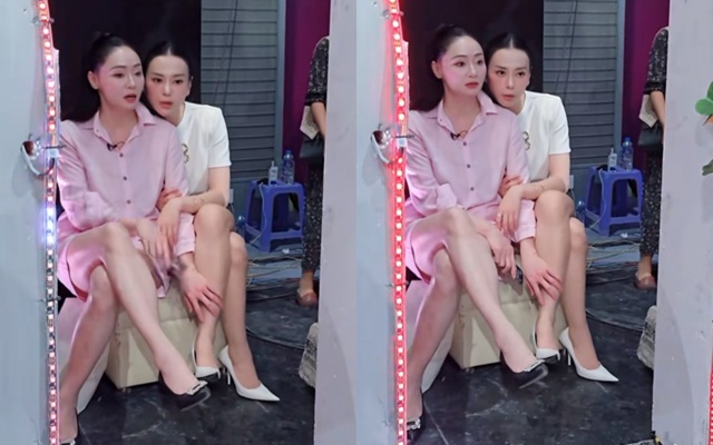 Diễn viên Quách Thu Phương đăng tải đoạn video cùng với Phương Oanh. Ảnh cắt từ video