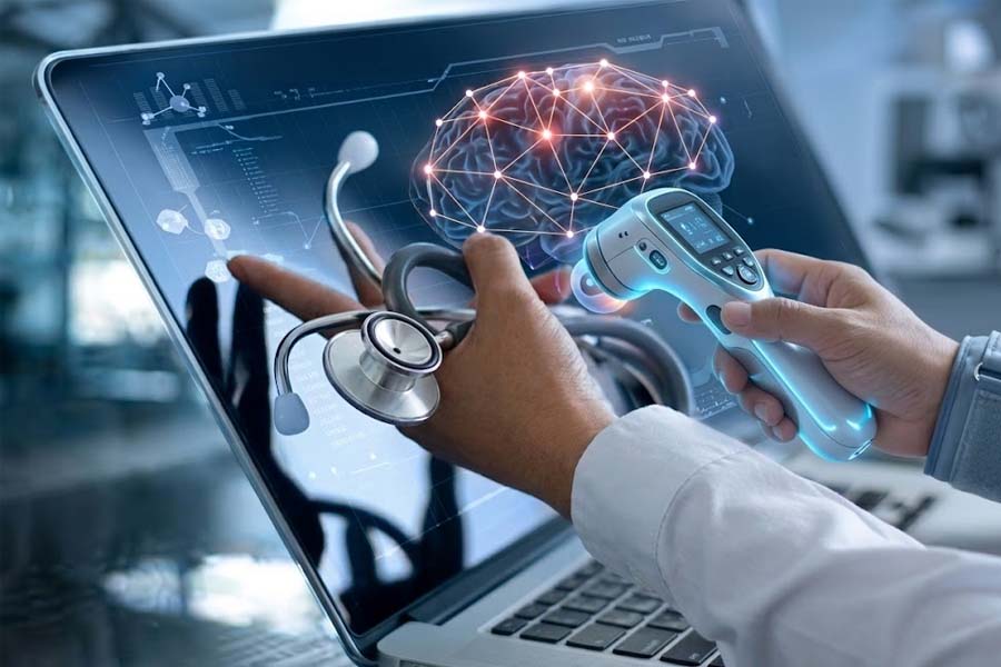 Technology companies are promoting medical AI chatbots, but the risk of data abuse and unreliable advice in healthcare is still present. Graphics: Cat Tien