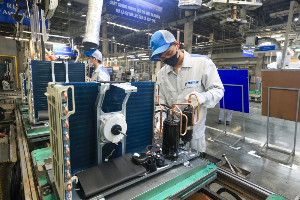 The plan clearly states the development and effective implementation of the 1,000 typical enterprise development program. Photo: Hai Nguyen