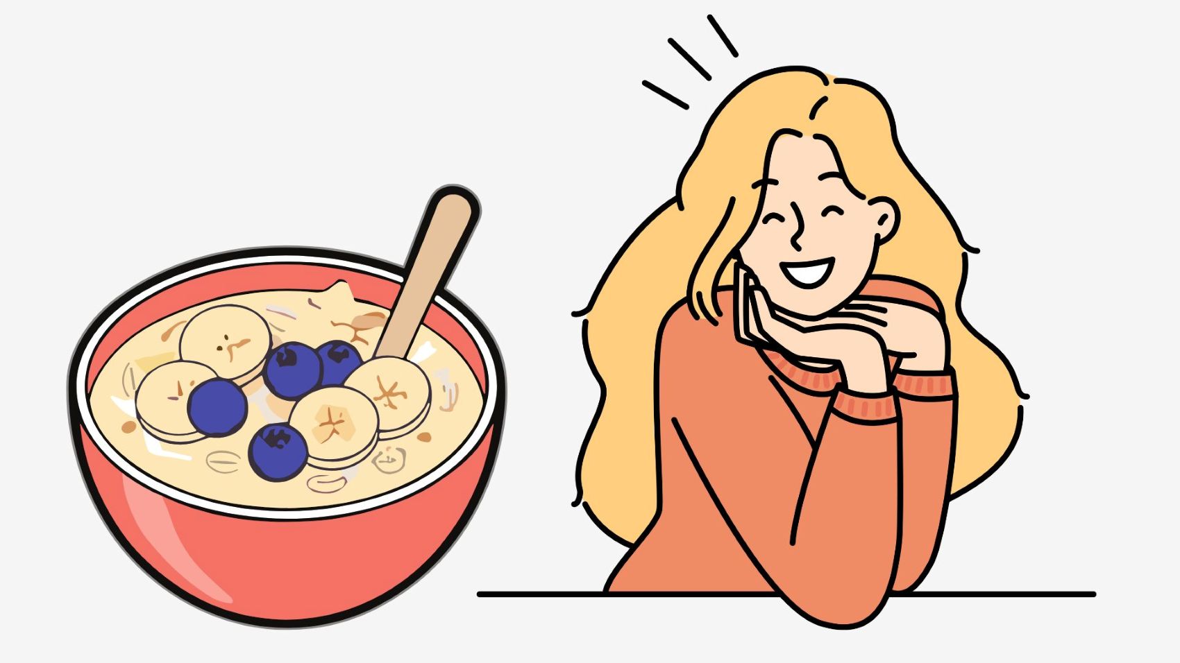 Un desayuno saludable y equilibrado ayuda a reducir el riesgo de accidente cerebrovascular. Gráfico: Thanh Thanh