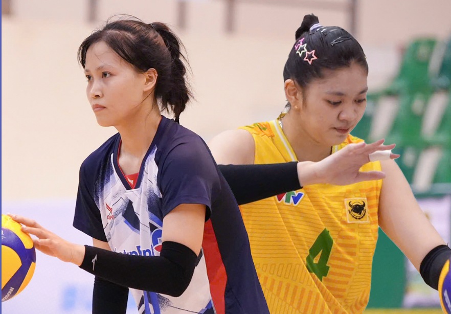 Vietinbank meets VTV Binh Dien Long An in the Hoa Lu Cup final. Photo: Vietnam Volleyball