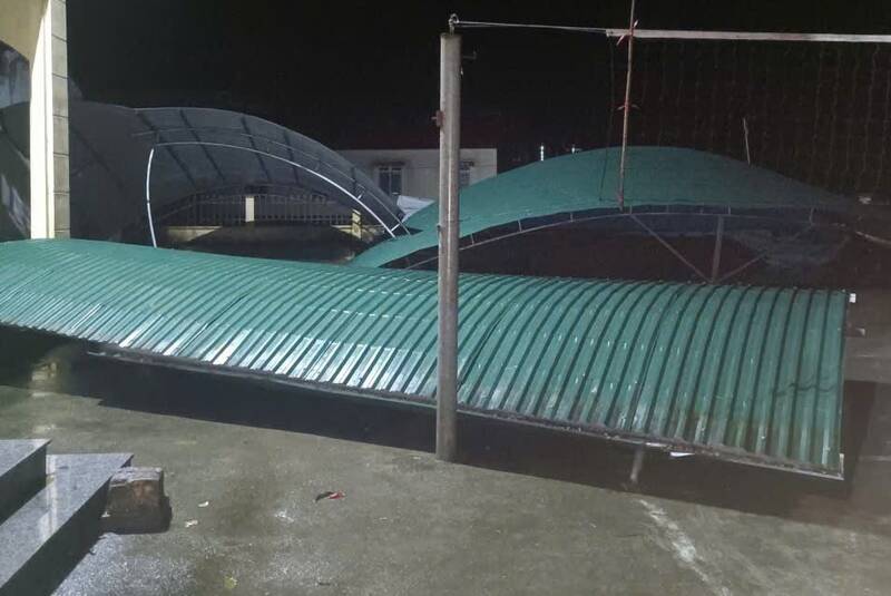 2 consecutive days of thunderstorms caused heavy damage in the northern mountainous provinces. Illustrative photo: Hoang Chinh