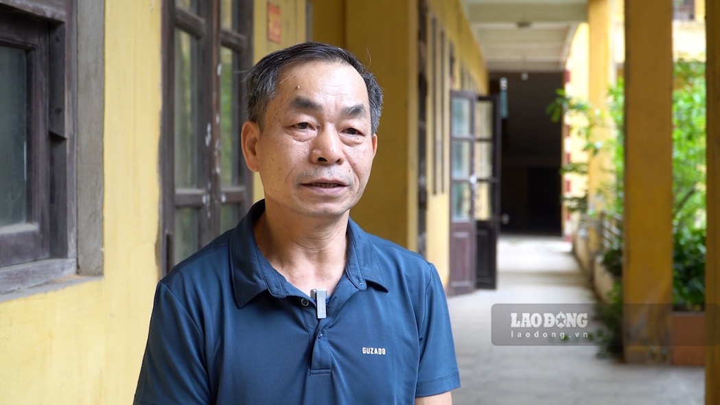 Thầy Mai Hà Thành (59 tuổi), Khoa máy động lực. Ảnh: Phóng viên