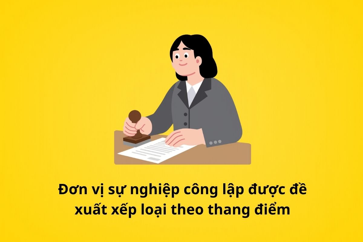 Public non-business units proposed for quality classification on a scale of points