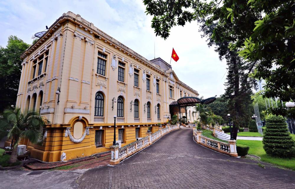 The Ministry of Foreign Affairs decides according to its authority and implements the order and procedures for dissolving the Government Guest House. Photo: nhakhachchinhphu. gov. vn