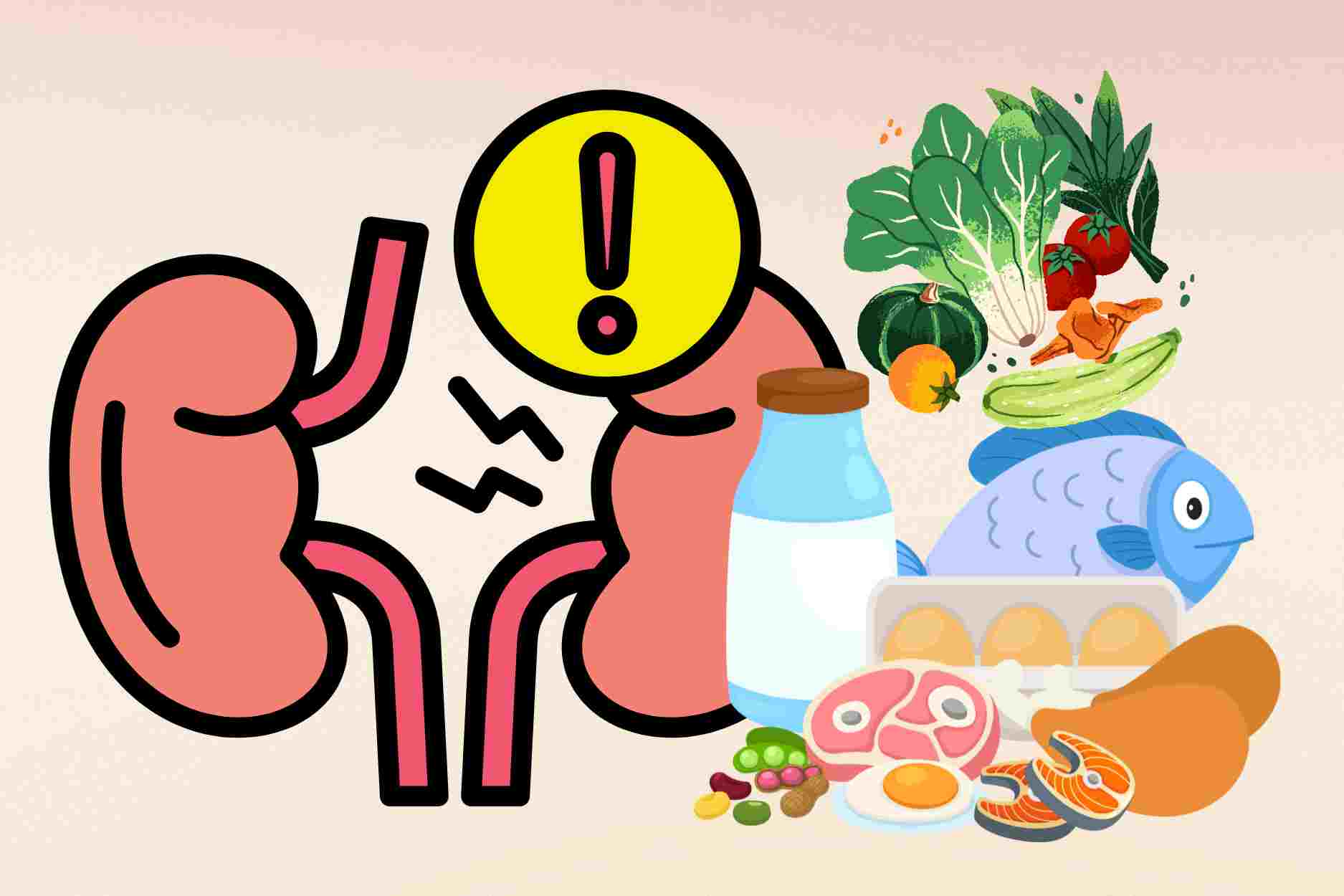 3 breakfast notes to help kidney patients control fiber and protein