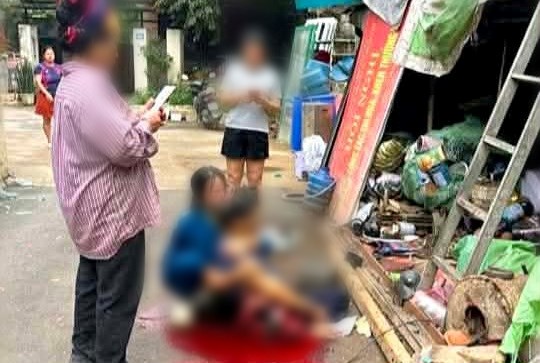 Hiện trường vụ nổ khiến 1 người tử vong. Ảnh: Quang Huy