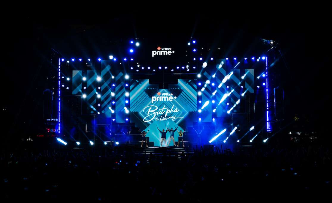 Đêm nhạc VPBank Prime Night tại Đồng Tháp năm 2025. Nguồn: VPBank