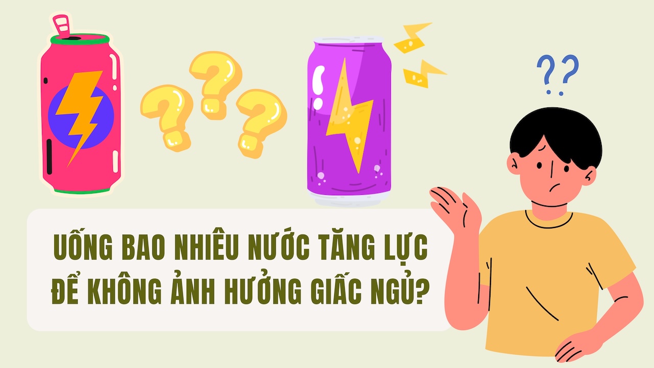 How much energy drinks to drink to avoid affecting sleep