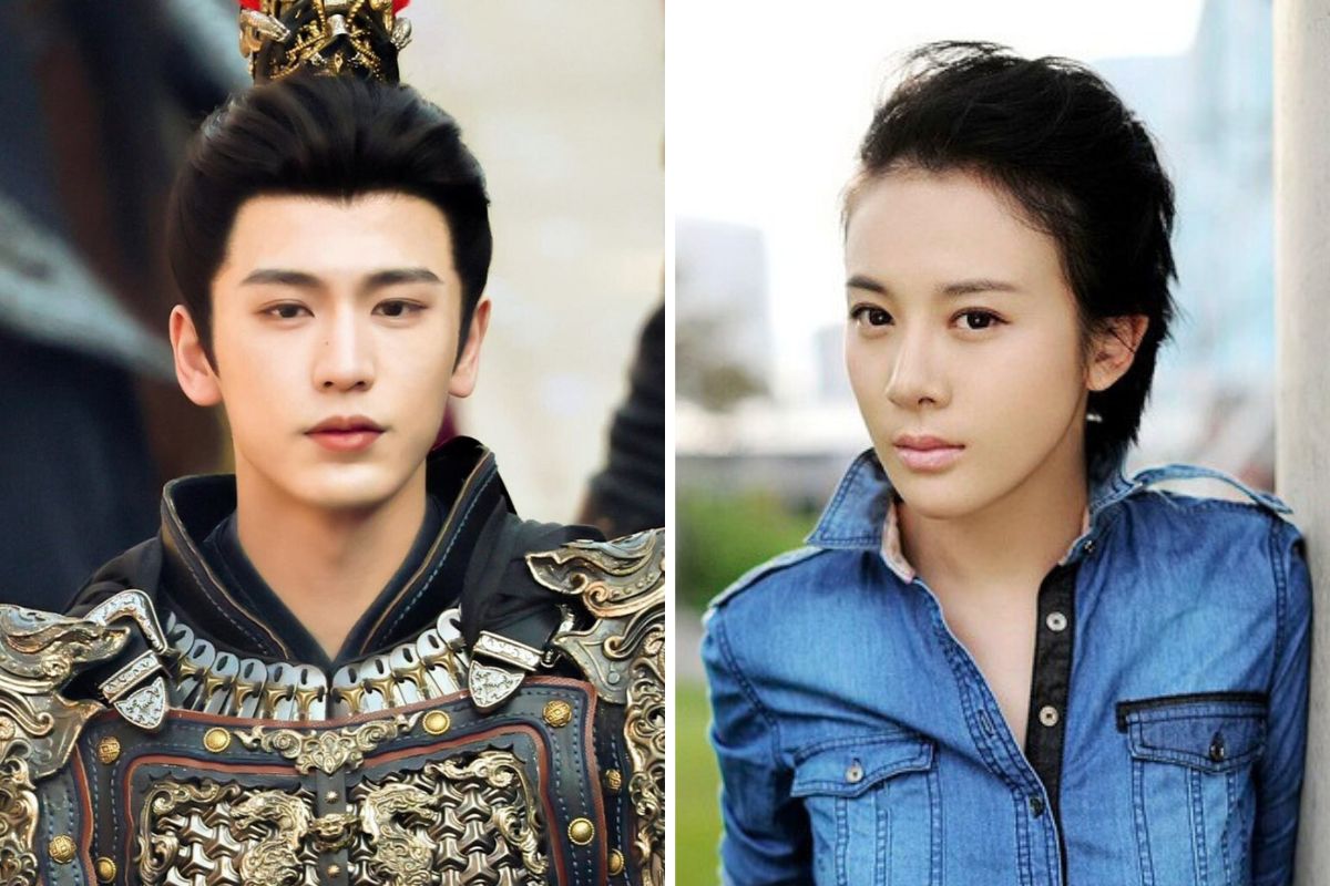 Trương Lăng Hách và quản lý Từ Dĩ Nhược. Ảnh: Xinhua