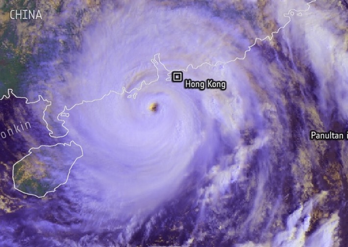 Super typhoon Ragasa in 2025 seen from space. Photo: NASA
