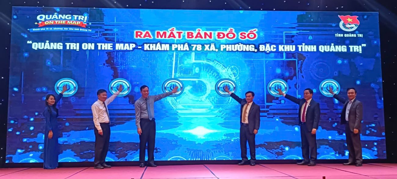 Ra mắt Bản đồ số “Quảng Trị on the map”, góp phần xây dựng nền tảng trực tuyến giới thiệu thông tin, hình ảnh các địa phương, lan tỏa hình ảnh Quảng Trị năng động, giàu bản sắc. Ảnh: Thanh Trung